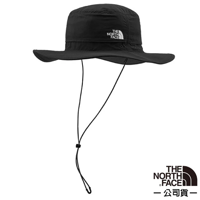 【美國 The North Face】中性輕質透氣遮陽登山健行圓盤帽_5FX6-JK3 黑 N✿30E010